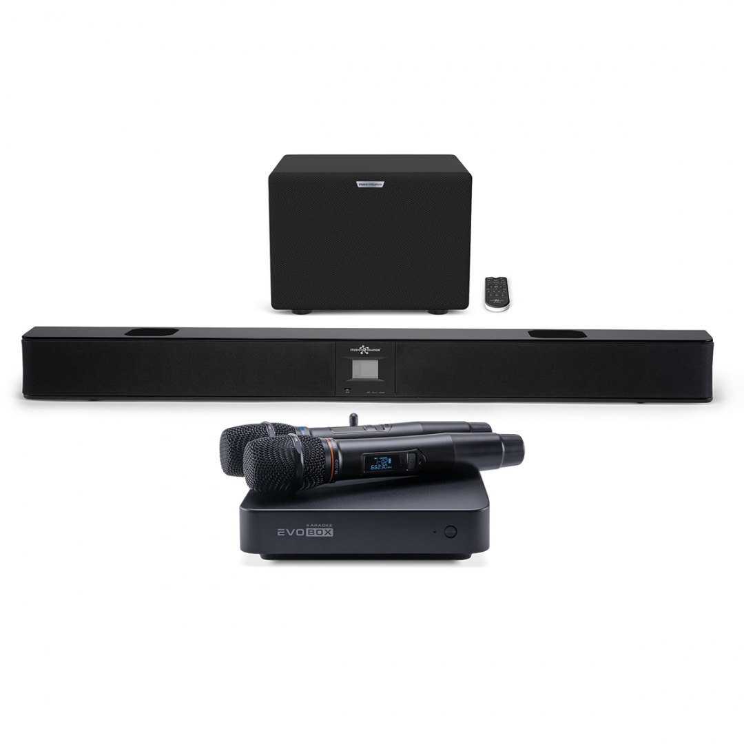 караоке-комплект EVOBOX Plus + EvoSound Bar (саундбар с караоке) в Верхнем Уфалее