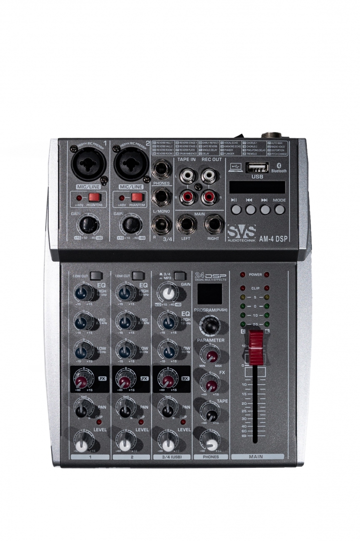 SVS Audiotechnik mixers AM-4 DSP Аналоговый микшерный пульт, 4-канала в Верхнем Уфалее