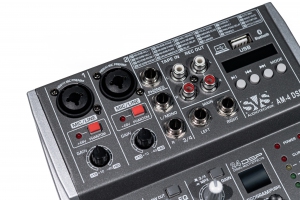 SVS Audiotechnik mixers AM-4 DSP Аналоговый микшерный пульт, 4-канала в Верхнем Уфалее